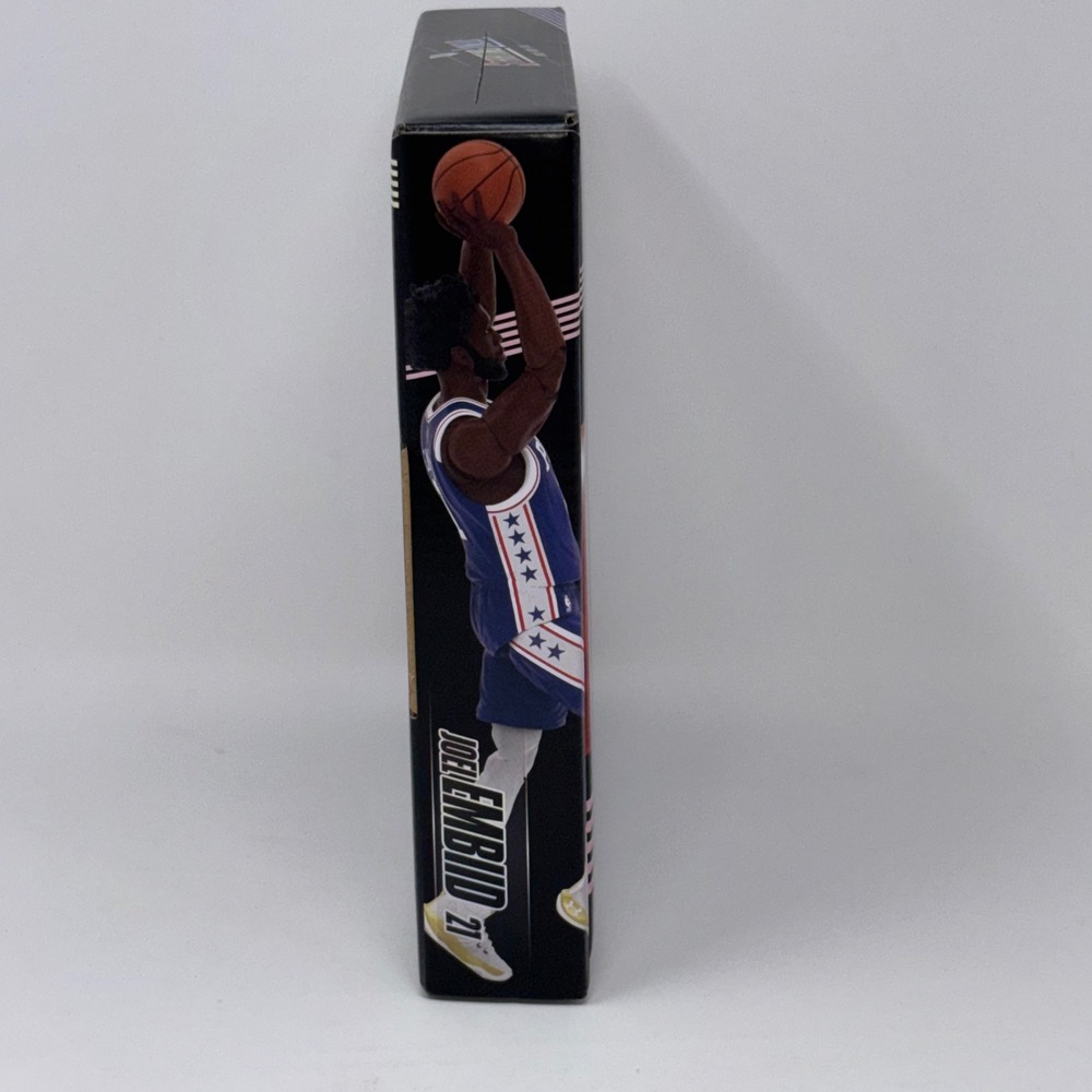 Hasbro NBA Starting Lineup Joel Embiid 76ers Series 1 Figure Sealed - Picture 3 of 6